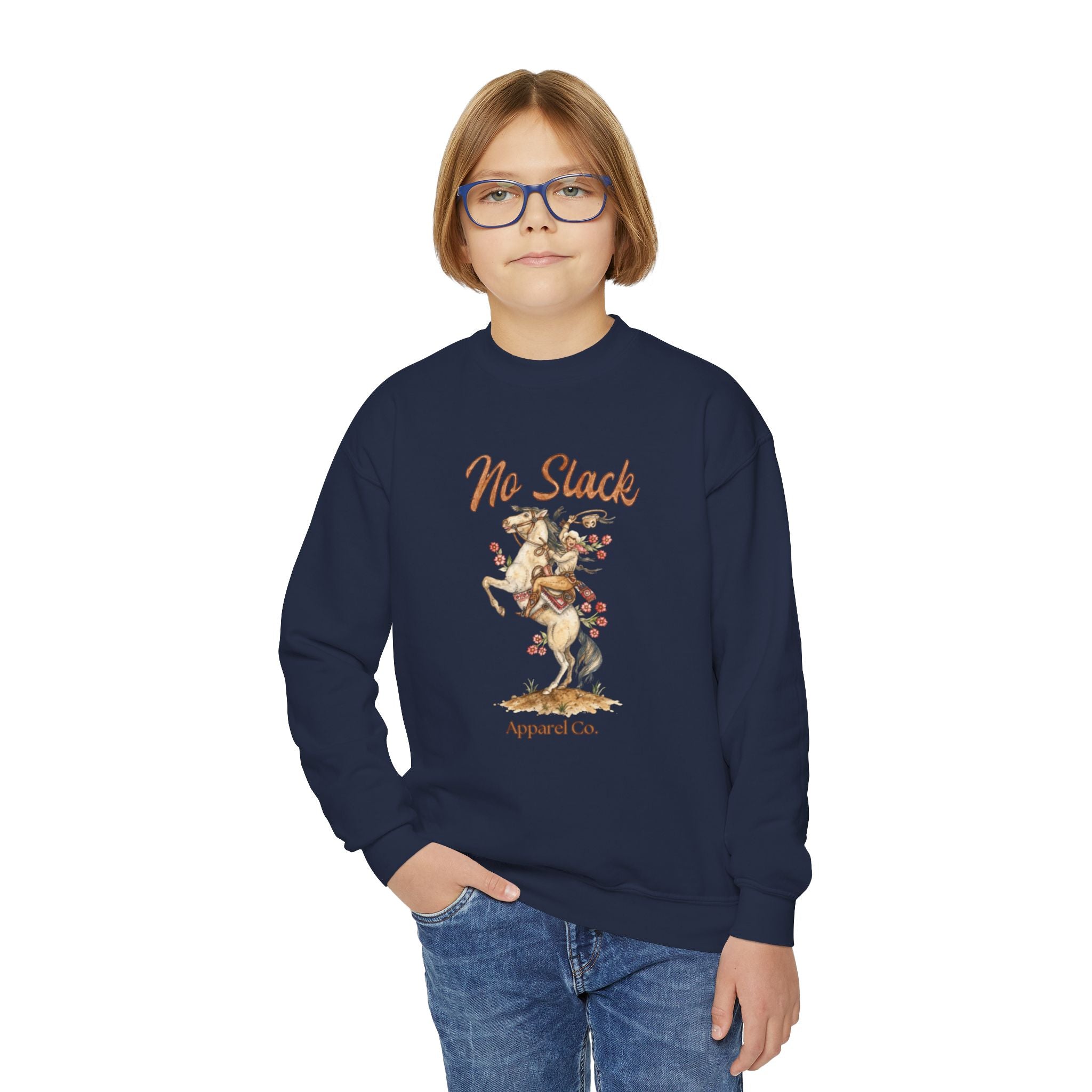 Ride Em Cowgirl Youth Crewneck