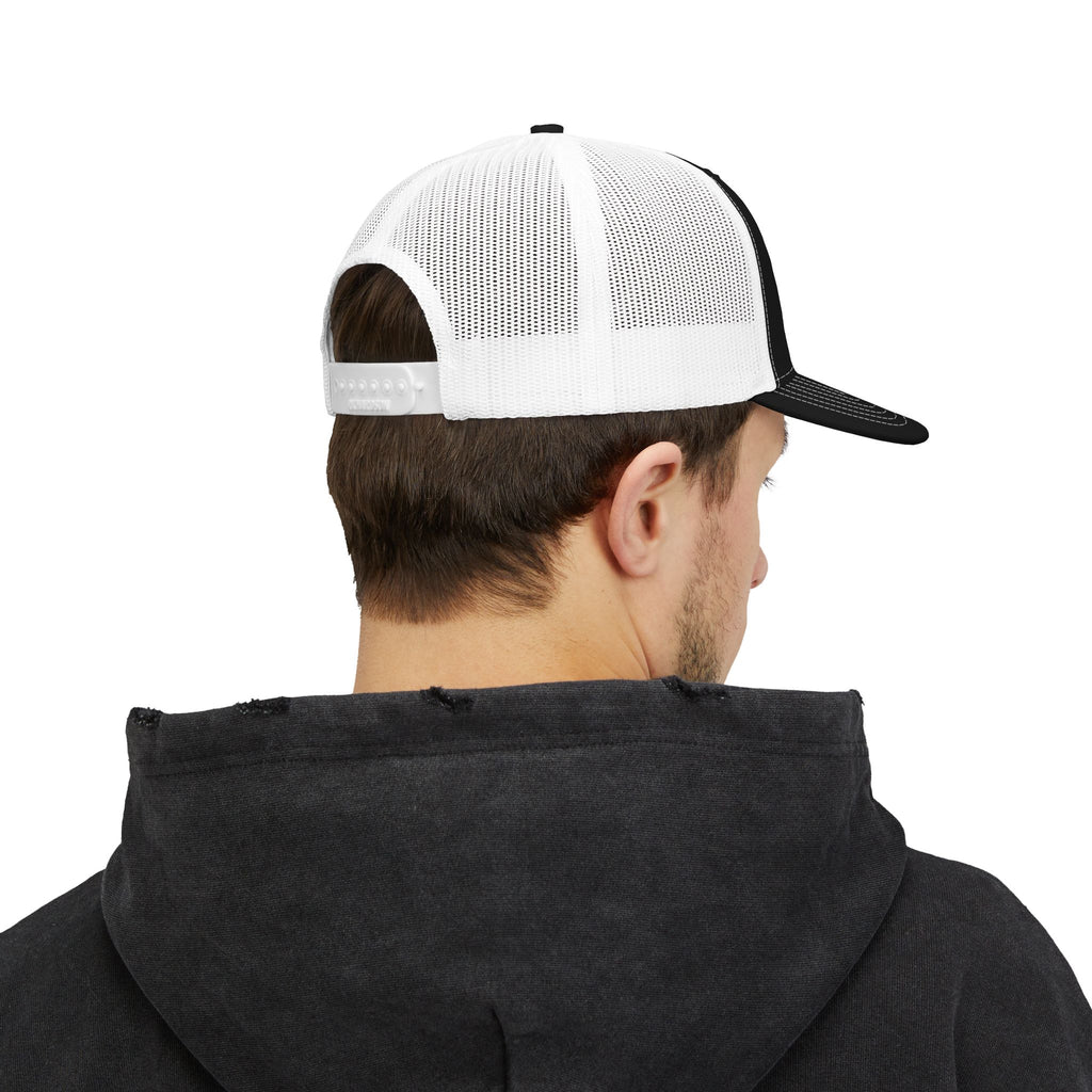 No Slack Embroidered Trucker Cap