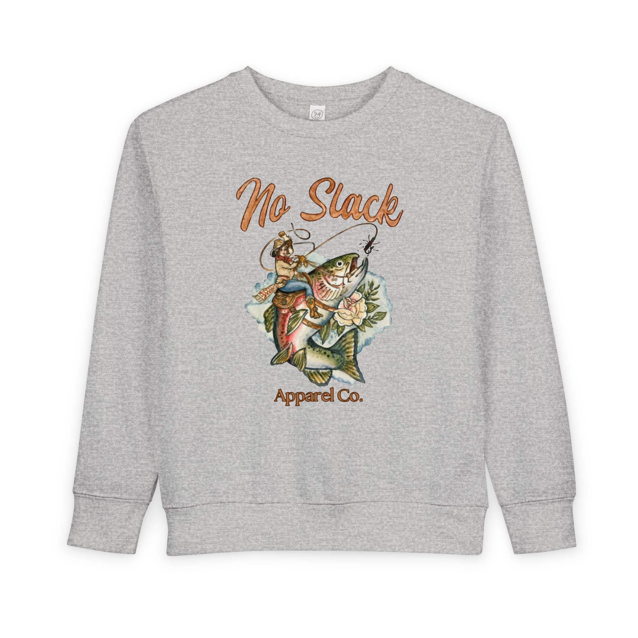 Cowgirl Trout Toddler Crewneck