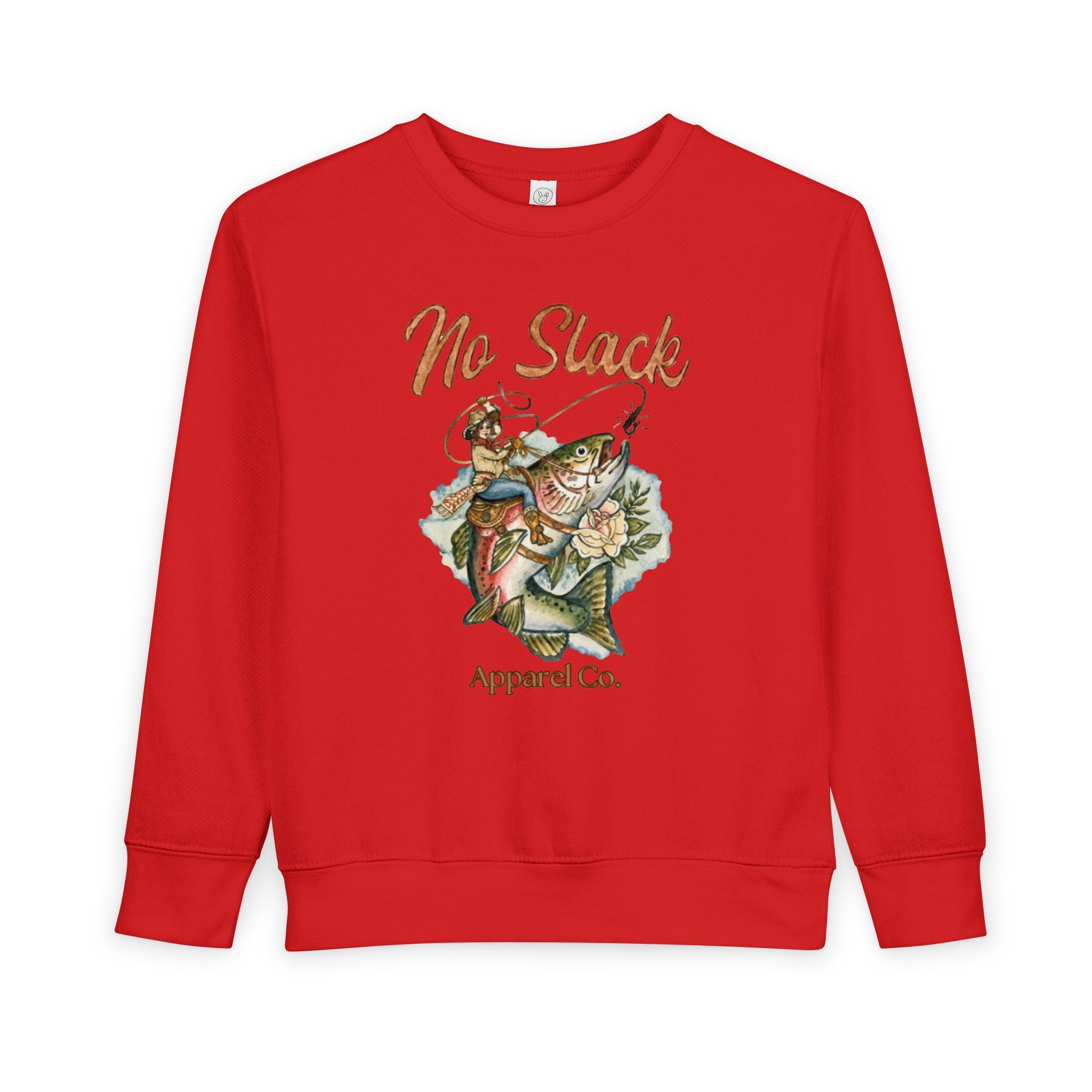 Cowgirl Trout Toddler Crewneck